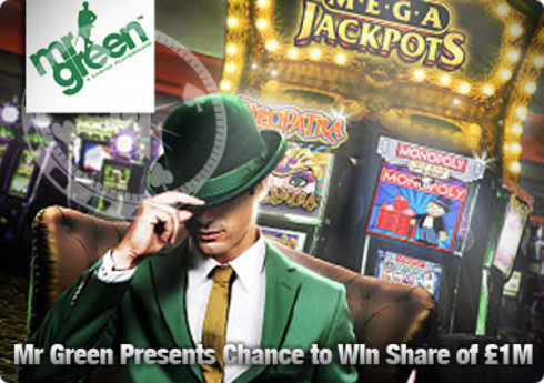 Mr Green Offers IGT 1 Million Prize Draw