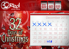 32 Days of Christmas at the 32Red Casino