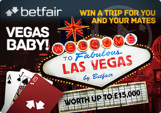 Betfair Live Casino Offers Trip to Vegas as Fantastic Prize