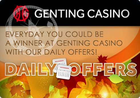 Genting Casino Presents Different Daily Benefits During November