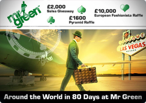Mr Green Presents Win a Vegas Holiday Promotion